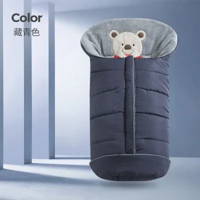 Baby Stroller Envelopes Warm Winter Sleeping Bag On a Stroller For Infant Wheelchair Envelopes Footmuff baby care