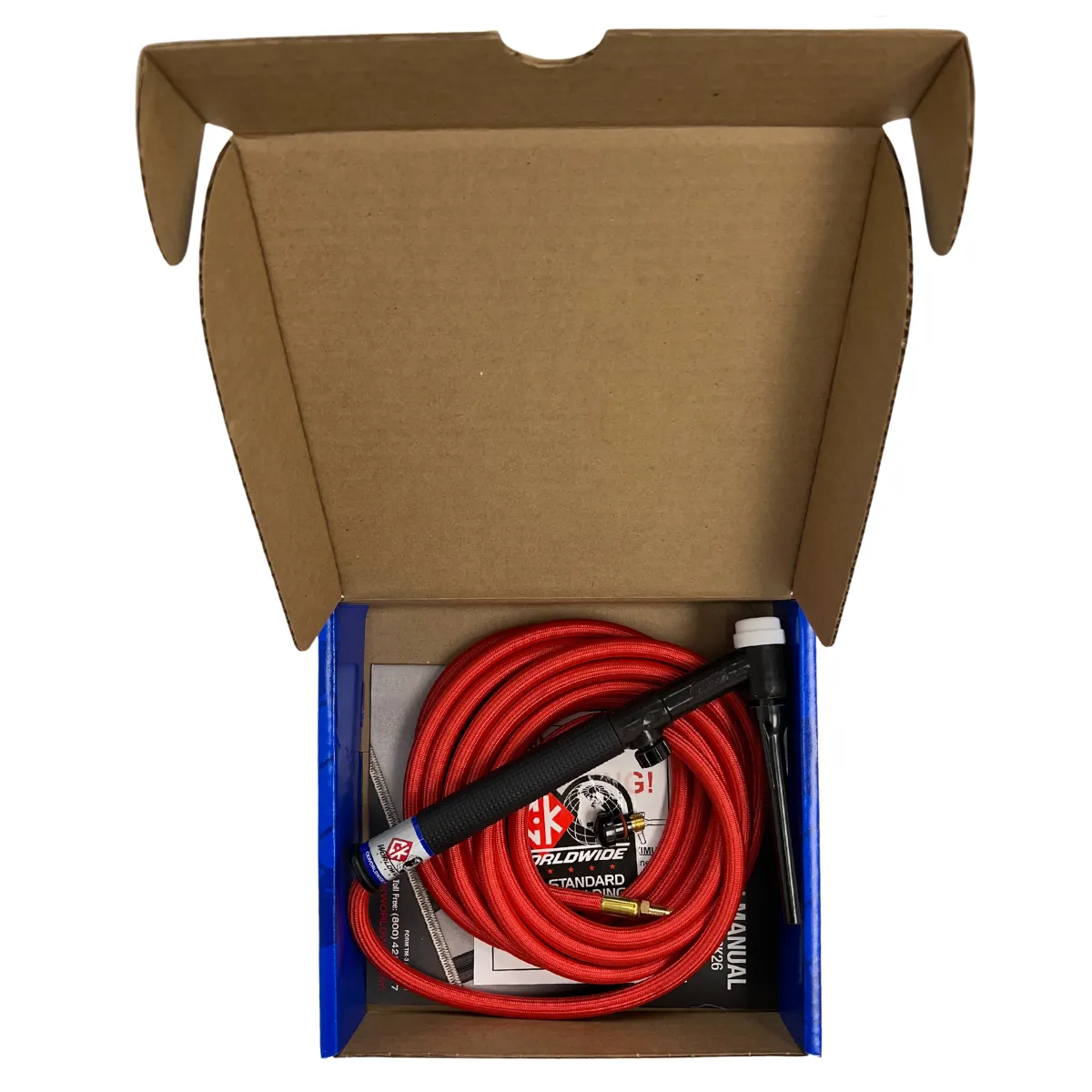 CK Worldwide 150A 17-Style Flex Head TIG Torch w/ Valve
