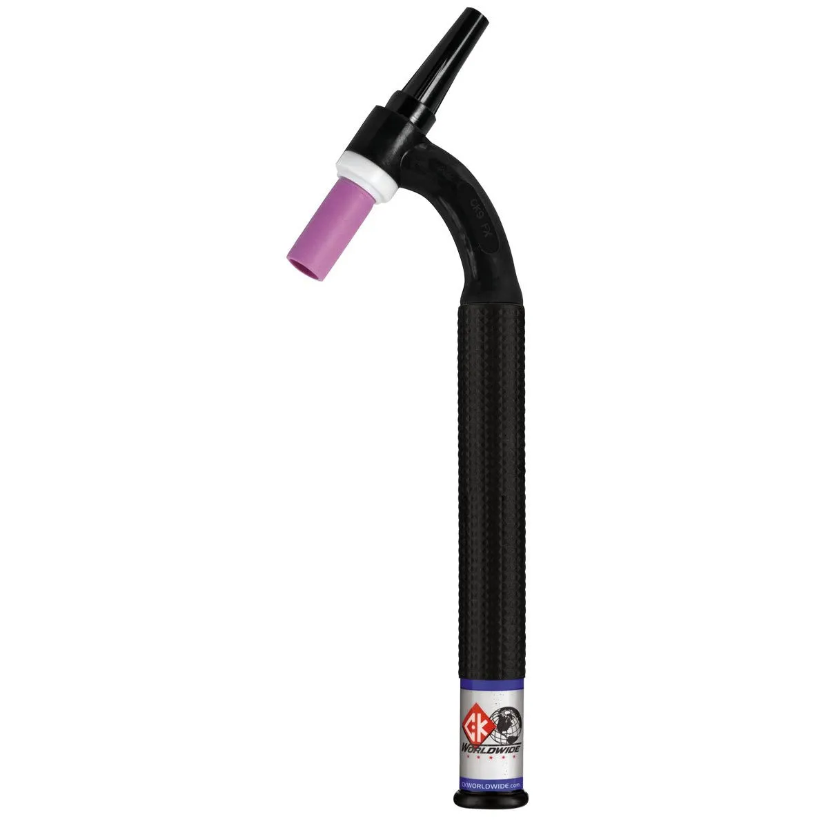 CK Worldwide 9-Style 125A Flex Head TIG Torch w/ SuperFlex Cable