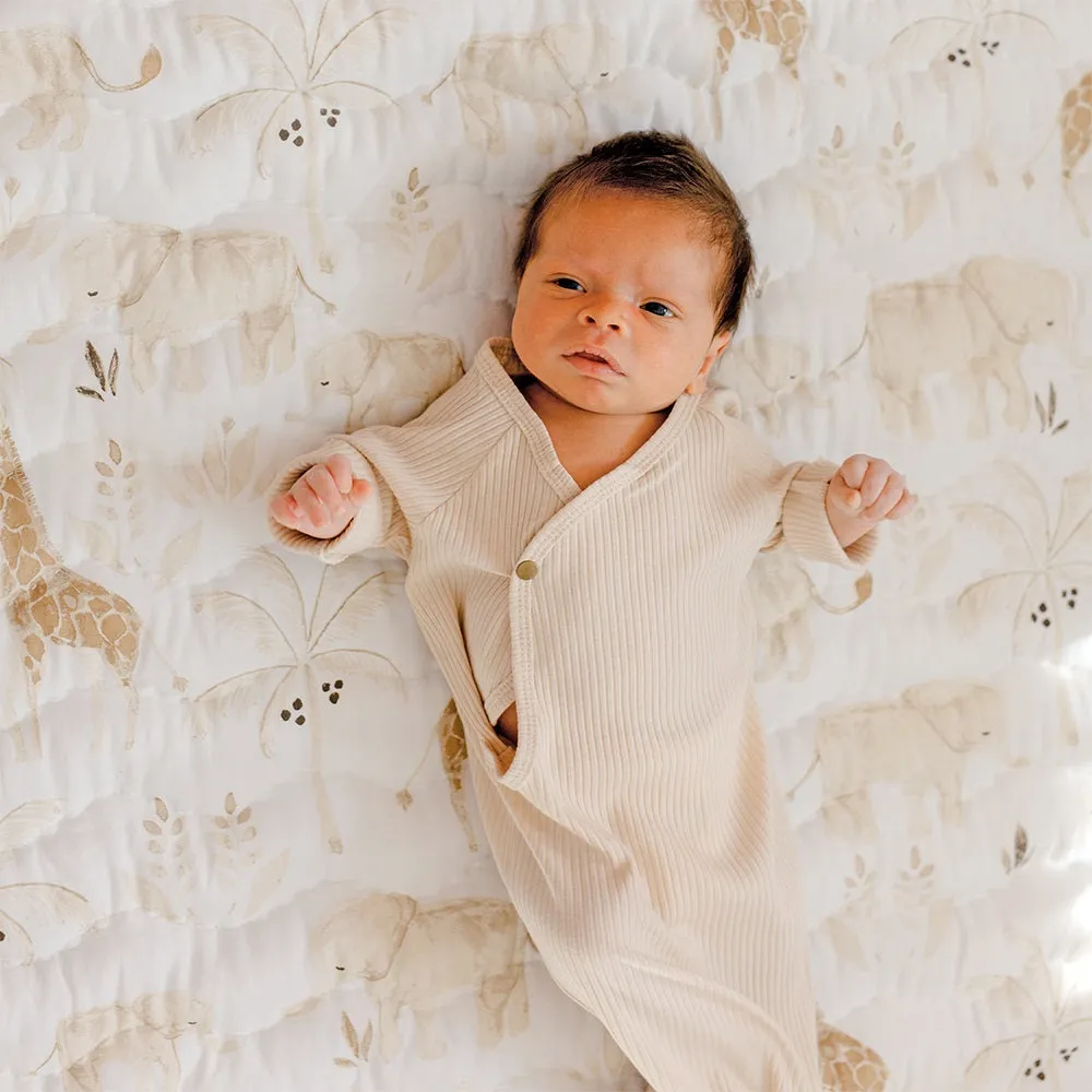 Crane Baby Kendi Collection Quilted Playmat