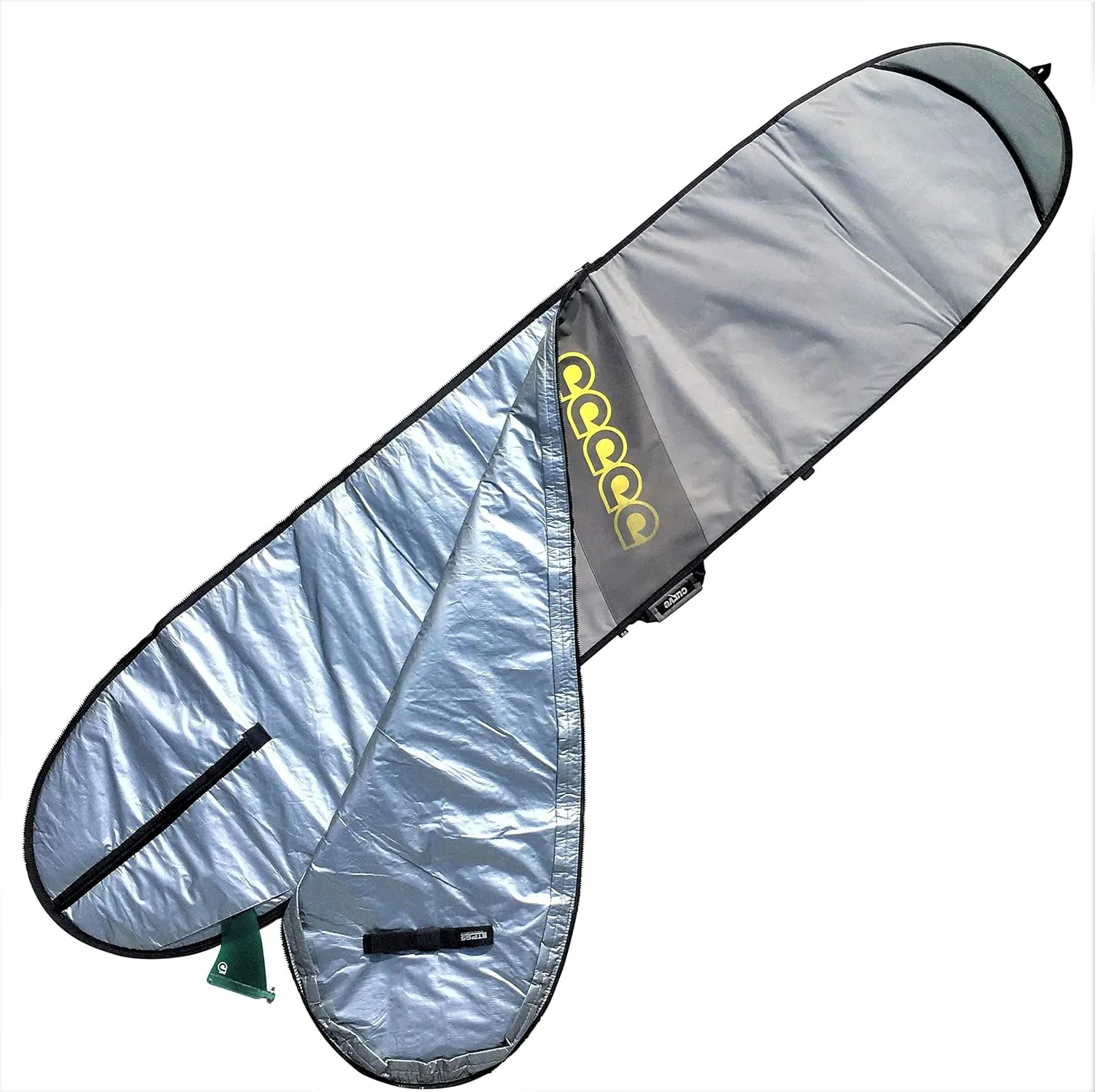 Curve Surfboard Travel Board Bag Longboard Single 7'6, 8'2, 8'8, 9'2, 9'6,10'2, 10'8, 11'2, 12'2 with 20mm Foam