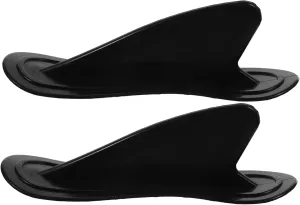 Inflatable Boat Shark-fin Rudder Set 2 Pcs Paddle Board Rudder Water Splitter for Kayak