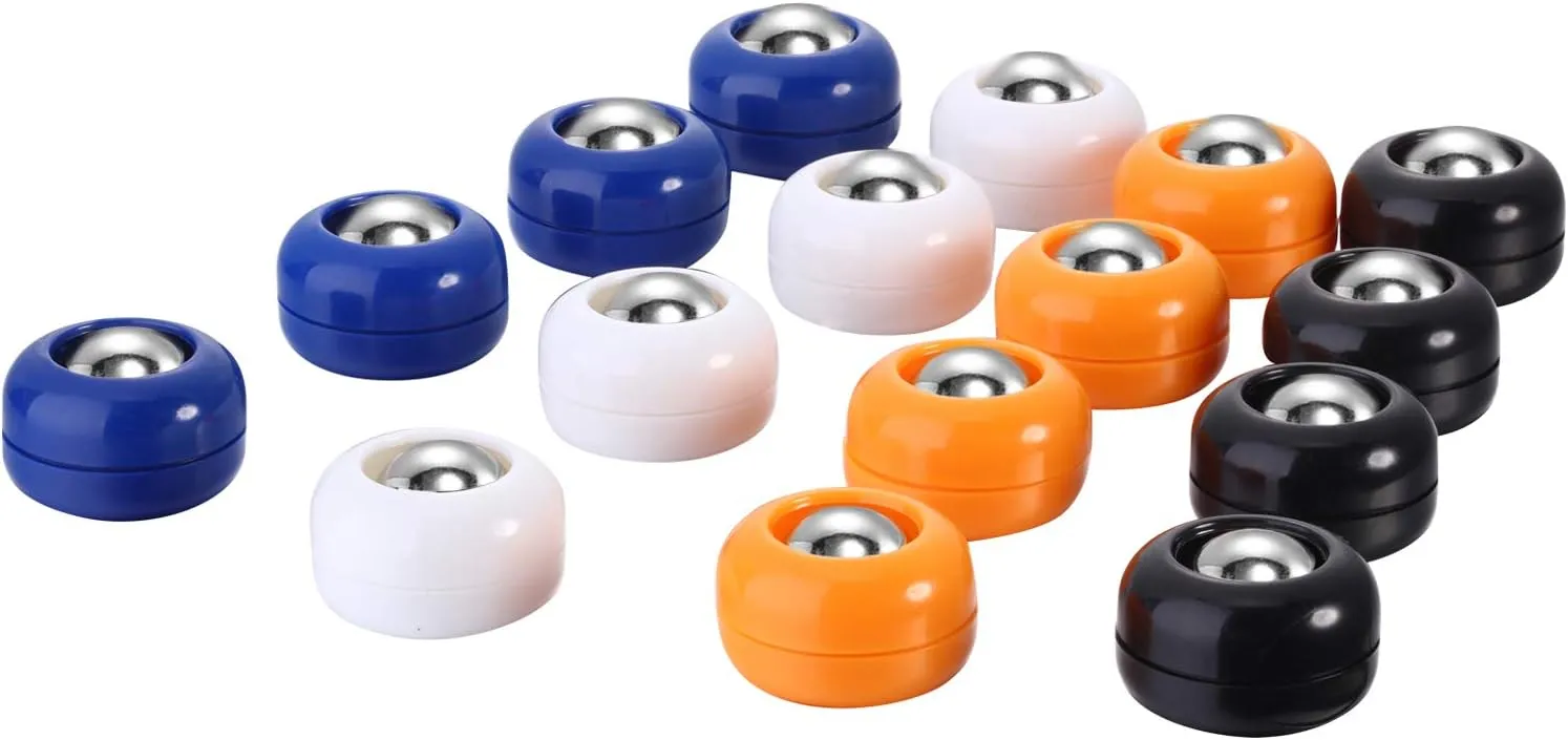 Mini Shuffleboard Replacement Pucks Tabletop Equipment Rollers Set Shuffleboard Curling Accessories