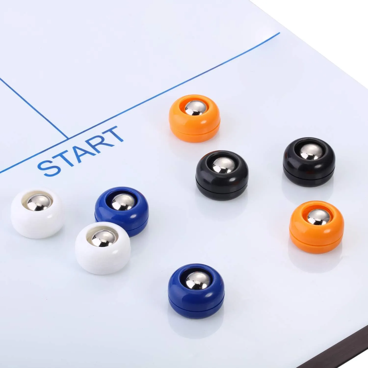 Mini Shuffleboard Replacement Pucks Tabletop Equipment Rollers Set Shuffleboard Curling Accessories