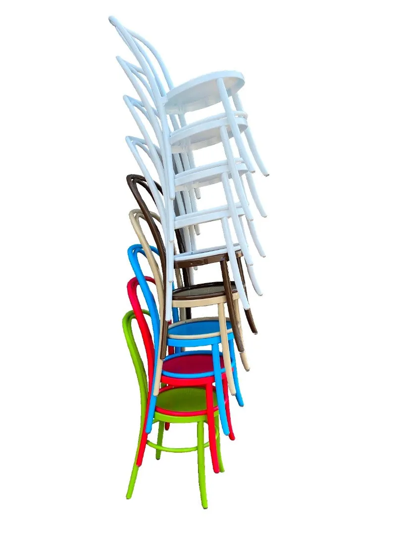 Polly (Resin) Bentwood Stacking Chair