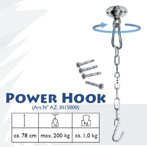 Power Hook Hammock Fixing