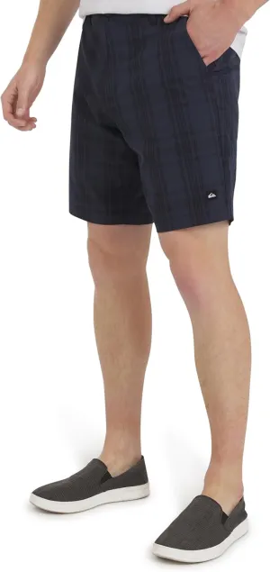 Quiksilver Men's Regular Fit Fixed Waist Water Friendly Active Hybrid Shorts