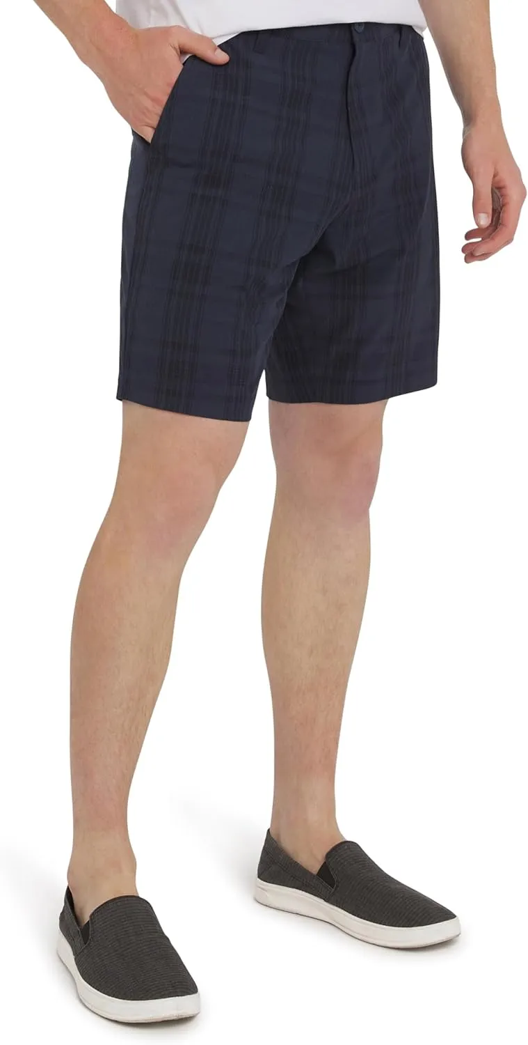 Quiksilver Men's Regular Fit Fixed Waist Water Friendly Active Hybrid Shorts