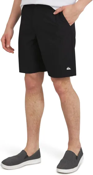 Quiksilver Men's Regular Fit Fixed Waist Water Friendly Active Hybrid Shorts