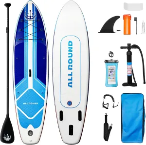 Stand Up Paddle Board Ultra-Light Inflatable Paddleboard with Accessories for Adults & Youth of All Skill Levels